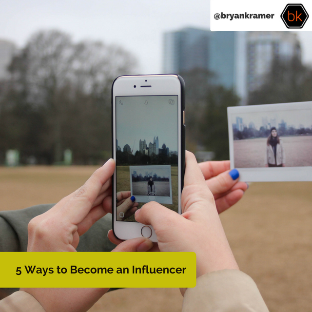 5 Ways to Become an Influencer