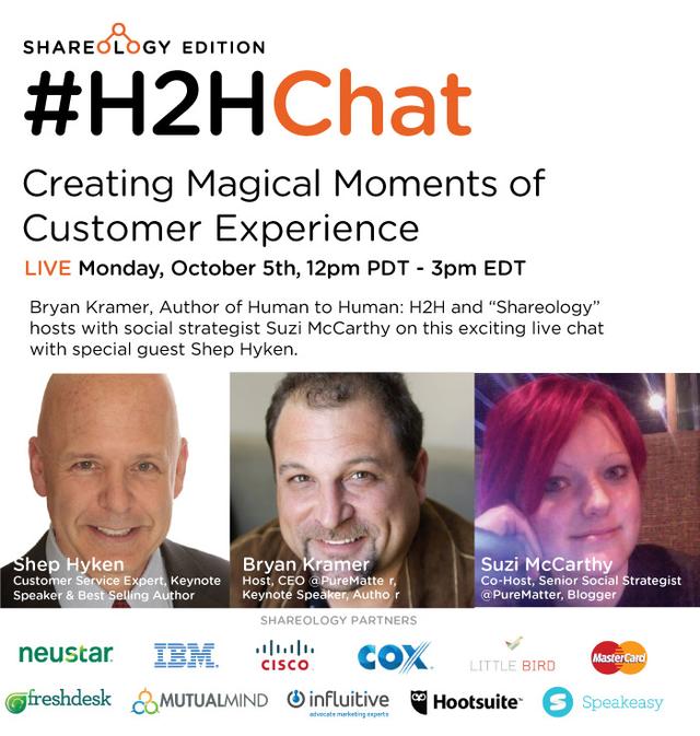 Replay #H2HChat Creating Magical Moments of Customer Experience