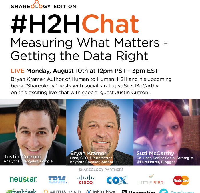 Replay #H2HChat Measuring What Matters – Getting the Data Right with Justin Cutroni