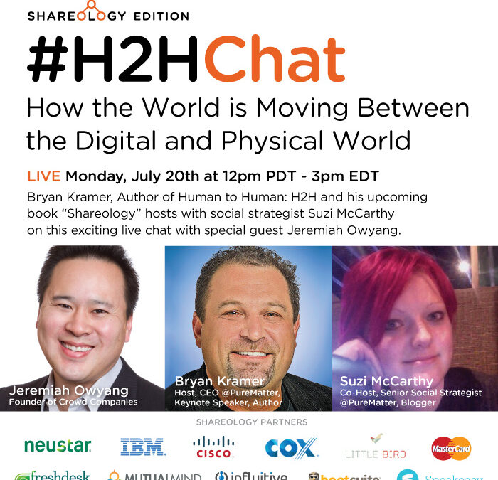 Replay #H2HChat How the World is Moving Between the Digital and Physical World with Jeremiah Owyang