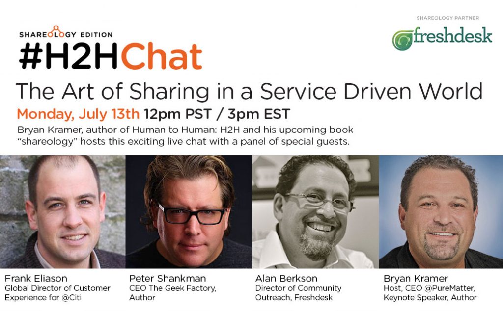 Replay #H2HChat The Art of Sharing in a Service Drive World