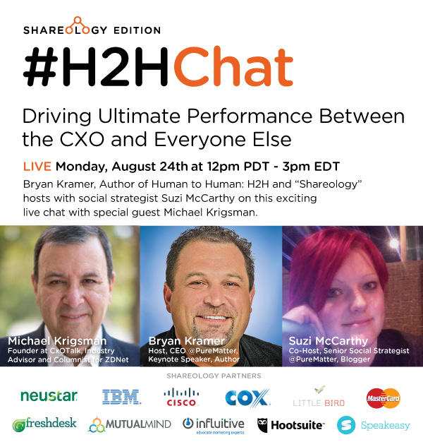 Replay #H2HChat Driving Ultimate Performance Between the CXO and Everyone Else