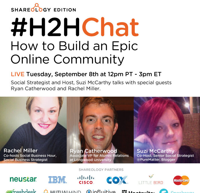 Replay #H2HChat How to Build an Epic Online Community