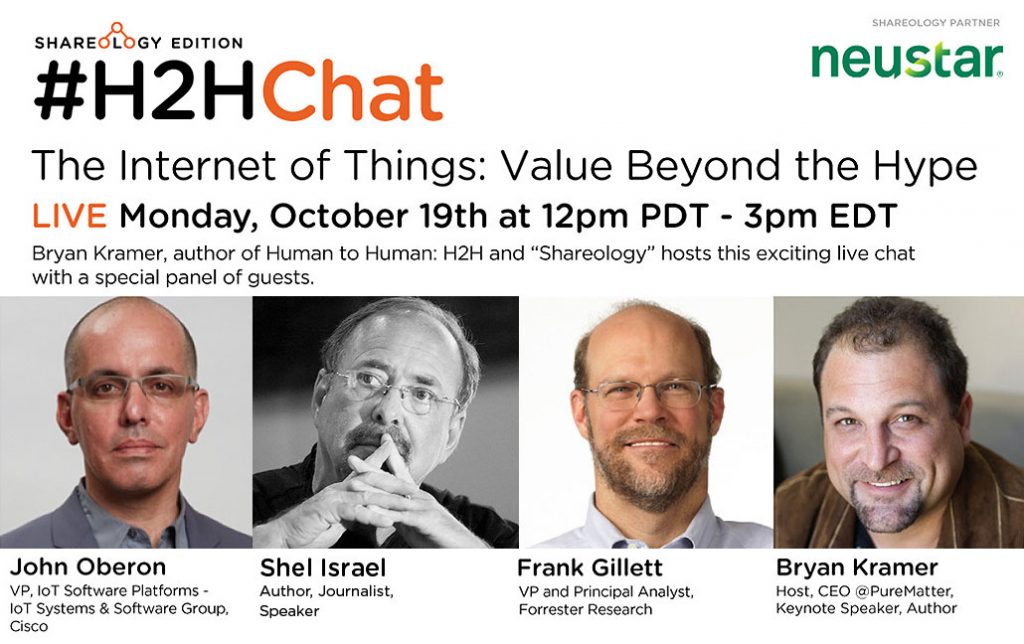 Replay #H2HChat The Internet of Things: Value Beyond the Hype
