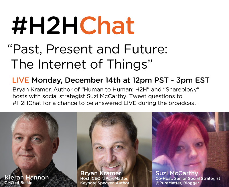 Replay #H2HChat Past, Present and Future: The Internet of Things