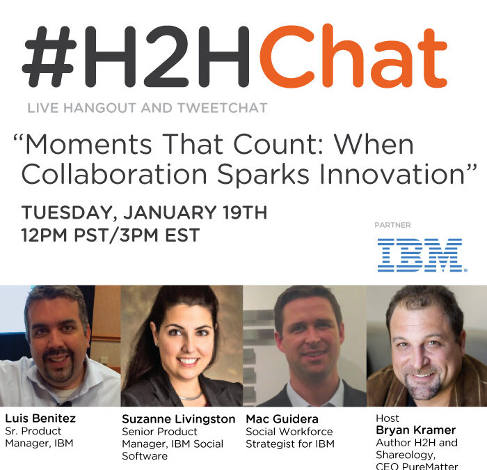 Replay #H2HChat Moments That Count: When Collaboration Sparks Innovation
