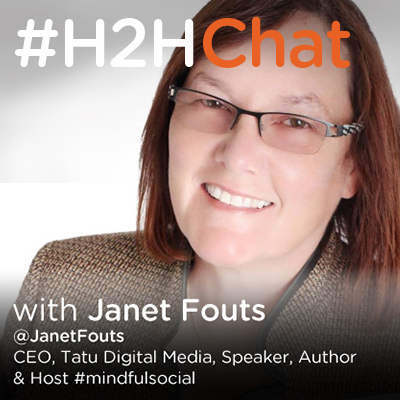 Replay #H2HChat “Why Mindfulness Should be in Your Marketing Mix” with Janet Fouts