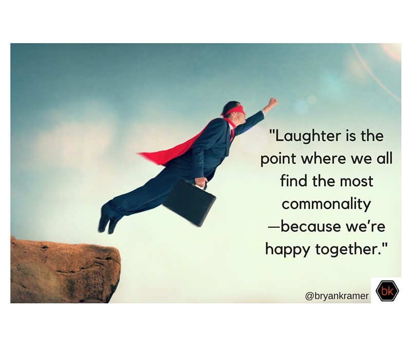 Powering business with humor