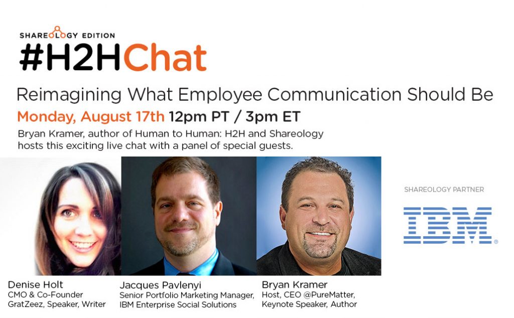 Replay #H2HChat Reimagining What Employee Communication Should Be