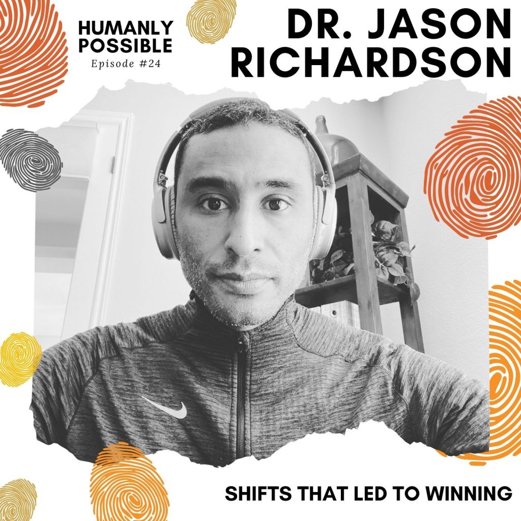 Humanly Possible Cover Art-Episode 24-Jason Richardson